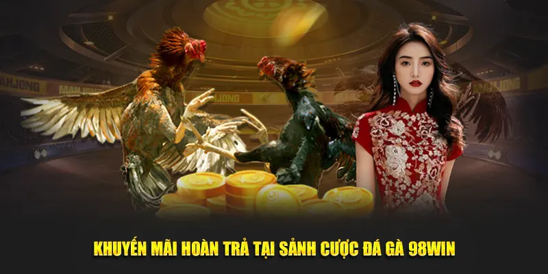 Hoàn trả khuyến mãi đá gà 98Win